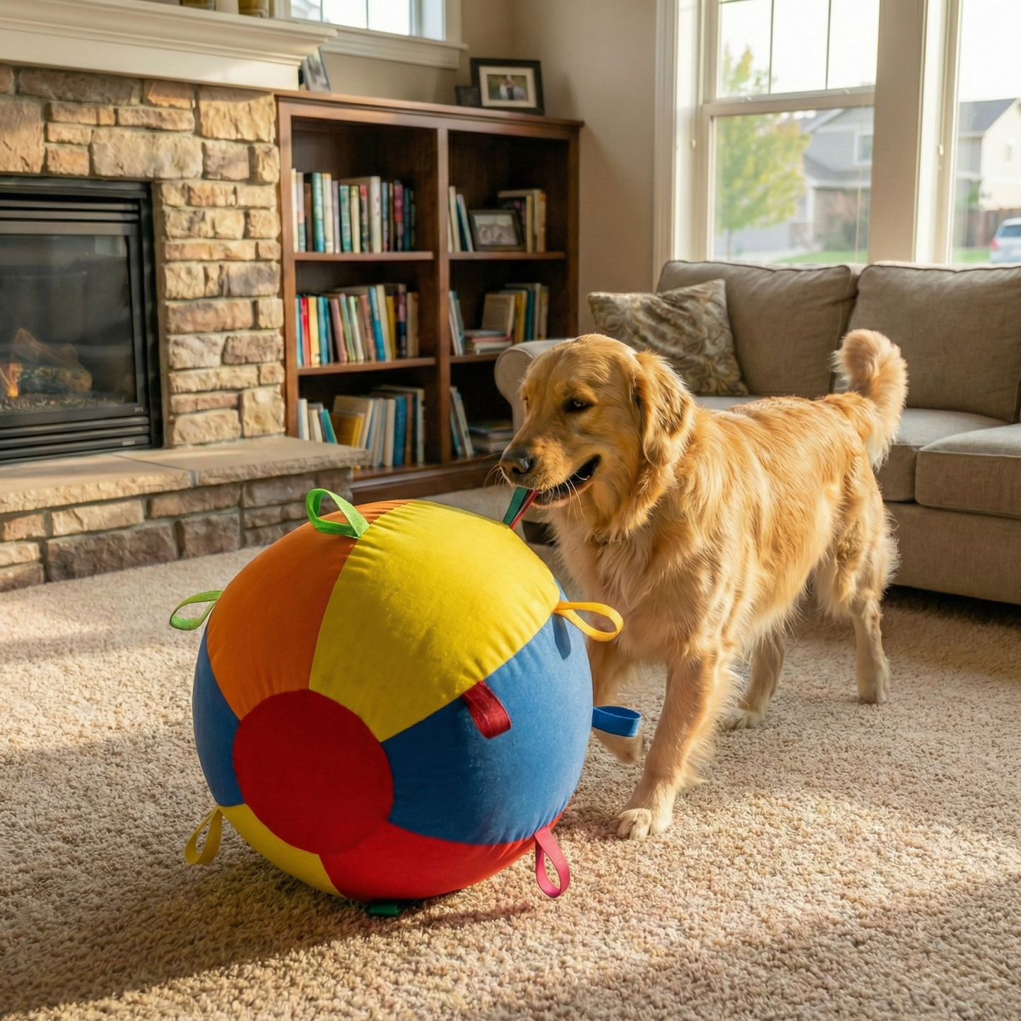 Gigantyczna piłka DoggoBall