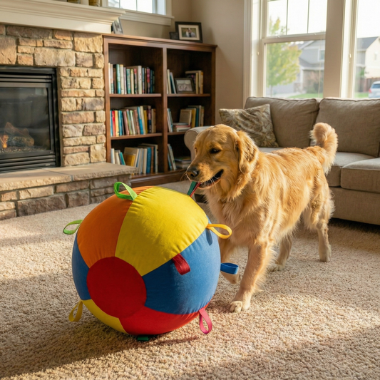 Gigantyczna piłka DoggoBall